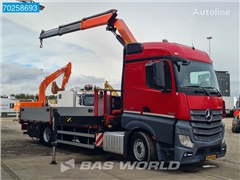 Mercedes Actros Ciężarówka burtowa Mercedes-Benz Actros 1842 4X2 NL-Truck Palfinger PK20001 Kran Crane Remote Eur