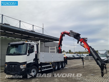 Renault C 480 8X4 Belgium Truck Palfinger PK53002 Crane +