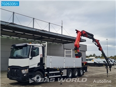 Renault C 480 8X4 Belgium Truck Palfinger PK53002 Crane +