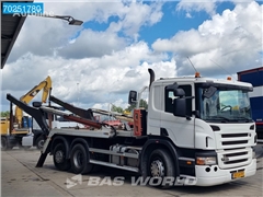 Scania P280 6X2 NL-Truck 19T HIAB skiploader Lift+Lenkach