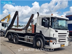 Scania P280 6X2 NL-Truck 19T HIAB skiploader Lift+Lenkach