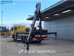 Renault C 380 6X4 Hiab 166 D-4 Hiduo Kran Crane Steel susp