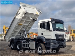 MAN TGS 33.480 6X6 12m3 Drei-seiten tipper SteelSuspen