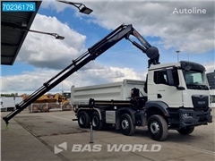 MAN TGS 41.480 8X4 Hiab X HIDUO 228-6 Kran 13m3 3-Seit