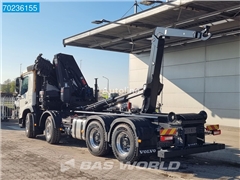 Volvo FMX 500 8X4 HIAB X-HiDuo 228 E-6 Kran + 25t Hookli