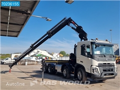 Volvo FMX 500 8X4 HIAB X-HiDuo 228 E-6 Kran + 25t Hookli