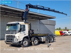 Volvo FMX 500 8X4 HIAB X-HiDuo 228 E-6 Kran + 25t Hookli