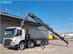 Volvo FMX 500 8X4 HIAB X-HiDuo 228 E-6 Kran + 25t Hookli