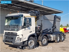 Volvo FMX 500 8X4 HIAB X-HiDuo 228 E-6 Kran + 25t Hookli