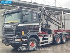 Scania R580 6X4 Holz Kran Diebolt D28 Full-Steell Extenta