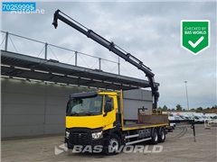 Renault C 380 6X4 Hiab 166 D-4 Hiduo Kran Crane Steelsuspe