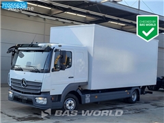 Mercedes Atego Ciężarówka furgon Mercedes-Benz Atego 821 4X2 8tonner Automatic Sleepercab Ladebordwand Euro 6