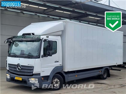 Mercedes Atego Ciężarówka furgon Mercedes-Benz Atego 816 4X2 8-tons NL-Truck Hartholz-Boden Automatic Euro 6