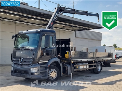 Mercedes Antos 1830 4X2 Hiab 088 B-2 Hiduo Remote Euro 6