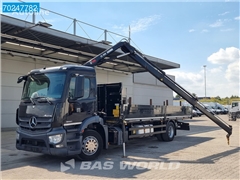 Mercedes Antos 1830 4X2 Hiab 088 B-2 Hiduo Remote Euro 6