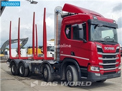 Scania R650 8X4 Holztransport V8 Tree transporter Retarde