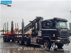 Scania R580 6X4 Kran Holz Diebolt 28 Retarder CraneNavi