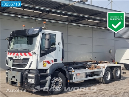 Iveco Stralis 460 6X2 ActiveDay 20t hooklift ACC Euro 6