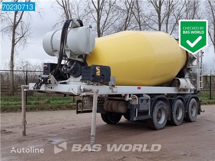 Naczepa betoniarka De Buf BM12-39-3 3 axles Hydrau