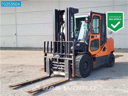 Wózek widłowy diesel Doosan D50SC-5 SIDE SHIFT - F