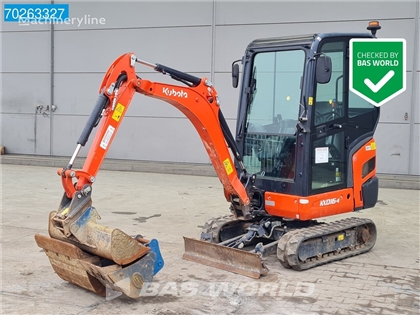 Minikoparka Kubota KX016 -4 3X BUCKETS