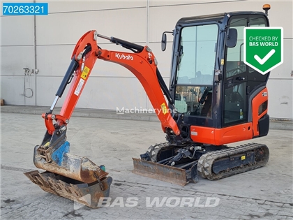 Minikoparka Kubota KX016-4 3X BUCKETS