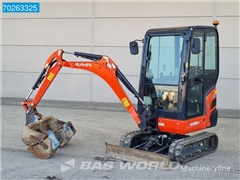 Minikoparka Kubota KX016-4 3X BUCKETS