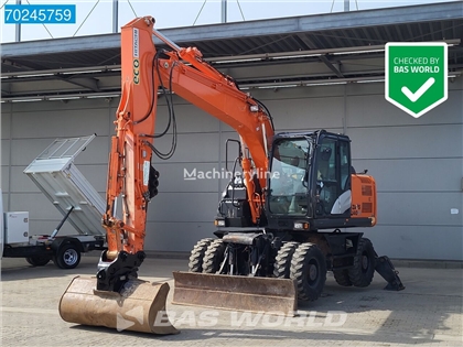 Koparka kołowa Hitachi ZX140 W -5B BLADE + OUTRIGG