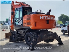 Koparka kołowa Hitachi ZX140 W -5B BLADE + OUTRIGG