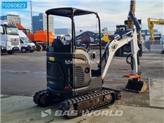 Minikoparka Bobcat E20 6x BUCKETS