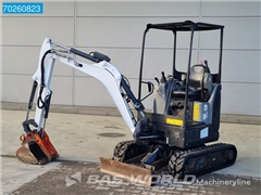 Minikoparka Bobcat E20 6x BUCKETS