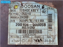 Gąsienica metalowa Doosan DX300 Track New unused t