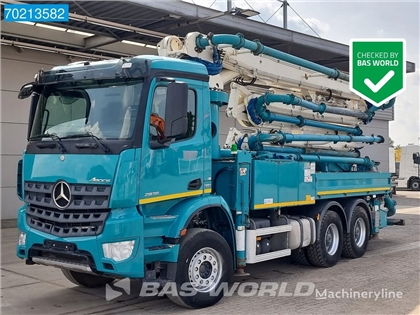 Pompa do betonu Mercedes-Benz Arocs 2836 6X4 Manua