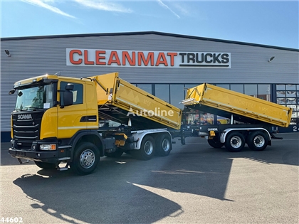 Scania G 480 6x4 Kipper 10m³ Full Steel + Carnehl 3-zijdi