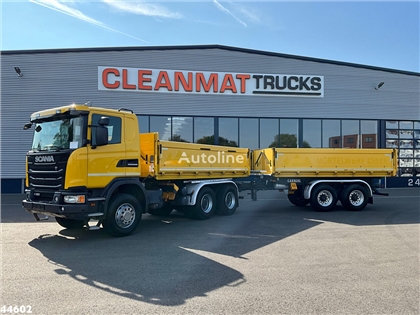 Scania G 480 6x4 Kipper 10m³ Full Steel + Carnehl 3-zijdi