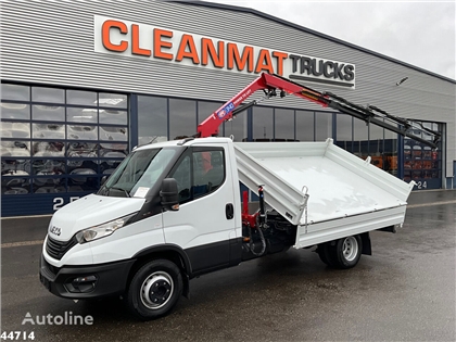 Iveco Daily 72C18 HMF laadkraan 3,4 Tonmeter laadkraan +