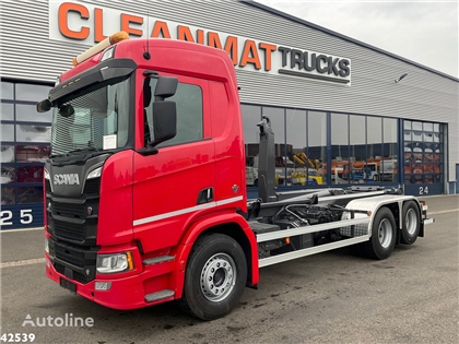 Scania R 650 V8 Euro 6 VDL 21 Ton haakarmsysteem