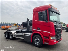 Scania R 650 V8 Euro 6 VDL 21 Ton haakarmsysteem