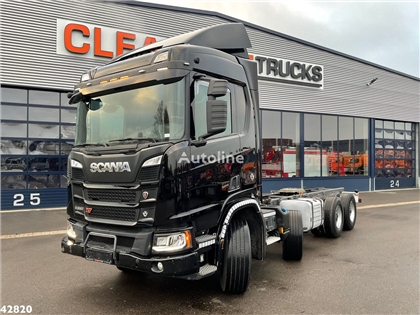 Scania R 650 8x4 V8 Euro 6 Retarder Chassis cabine