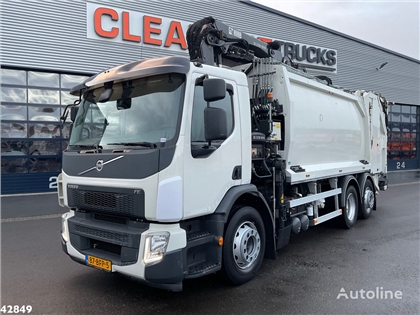 Śmieciarka Volvo FE 280 Euro 6 Hiab 21 Tonmeter la