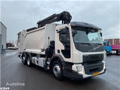 Śmieciarka Volvo FE 280 Euro 6 Hiab 21 Tonmeter la