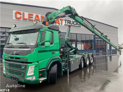 Volvo FM 460 8x2 Tridem Euro 6 Hiab 21 Tonmeter laadkraa