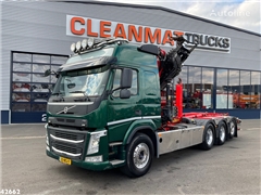 Volvo FM 460 8x4 TRIDEM Euro 6 32 Tonmeter laadkraan