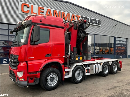 Mercedes Arocs 3257 V8 8x4 Euro 6 HMF 60 Tonmeter laadkraan