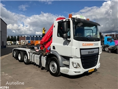 DAF FAQ CF 400 8x2 Euro 6 HMF 21 Tonmeter laadkraan