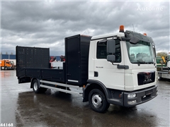 MAN TGL 12.220 Autotransporter met oprijramp