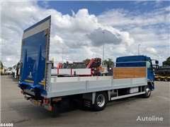 DAF FA LF 250 Euro 6 Autotransporter met laadklep