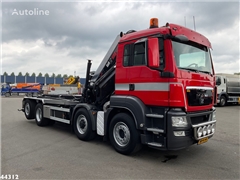 MAN TGS 35.400 8x4H Hiab 21 Tonmeter laadkraan