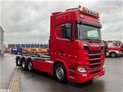 Scania S770 V8 8x2 Euro 6 VDL 25 Ton haakarmsysteem Just