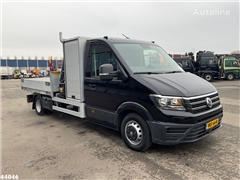 Volkswagen Crafter Euro 6 Hiab 1,3 Tonmeter laadkraan Kipper